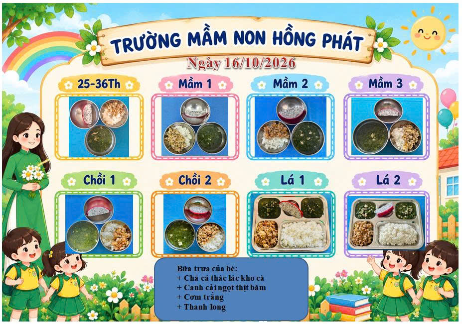TRƯỜNG MẦM NON HỒNG PHÁT 