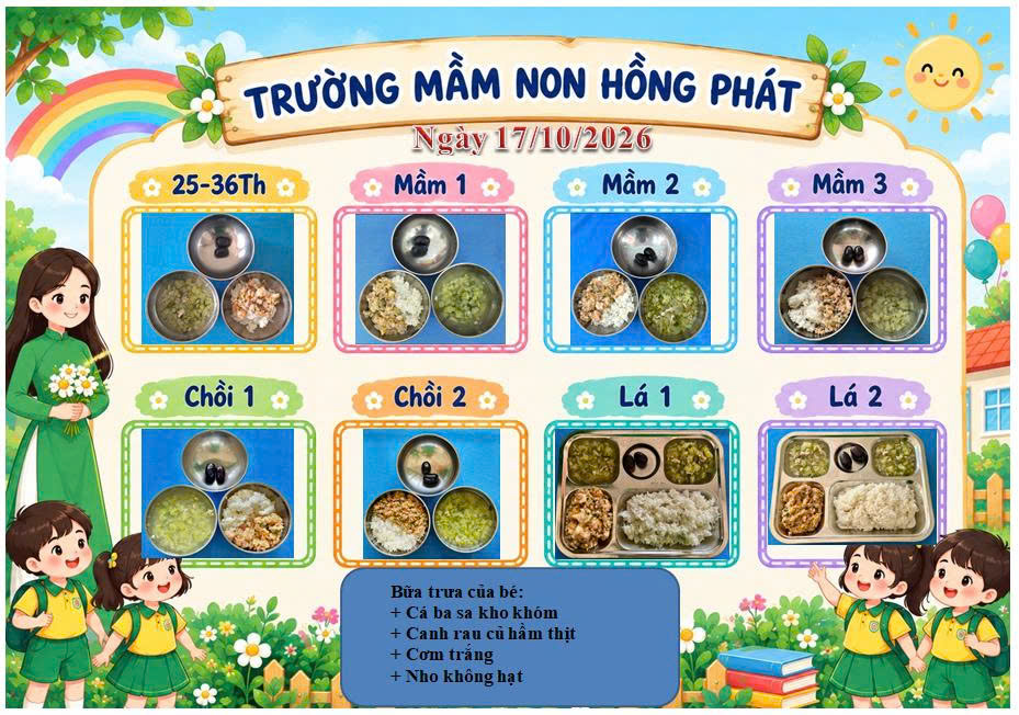 TRƯỜNG MẦM NON HỒNG PHÁT 
